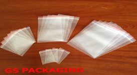 Pequeñas bolsas con cremallera.