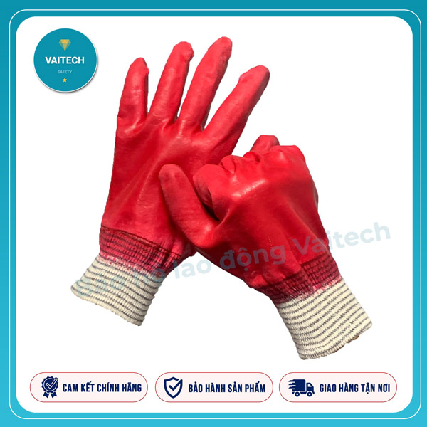 Guantes recubiertos de pintura