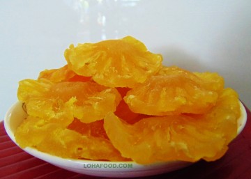 Piña deshidratada suave