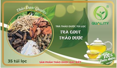 Té de hierbas para la gota