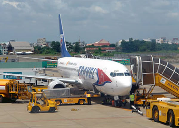 Transporte internacional aéreo