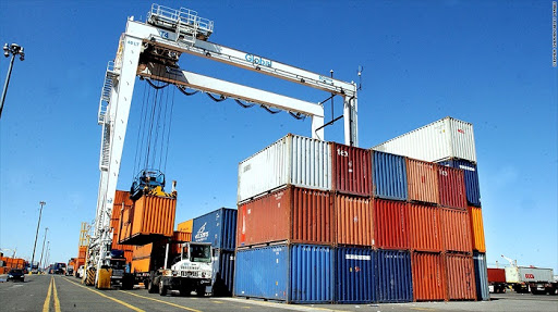 Transporte de contenedores